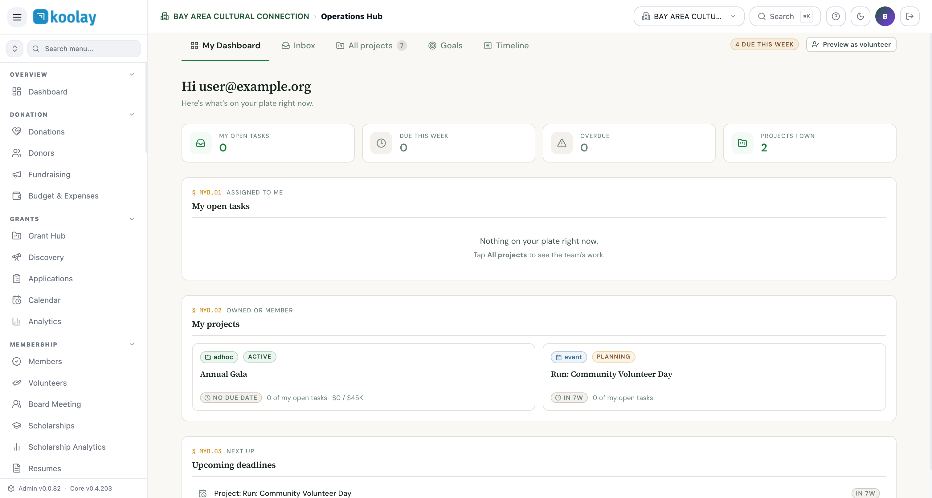 Project Management Hub